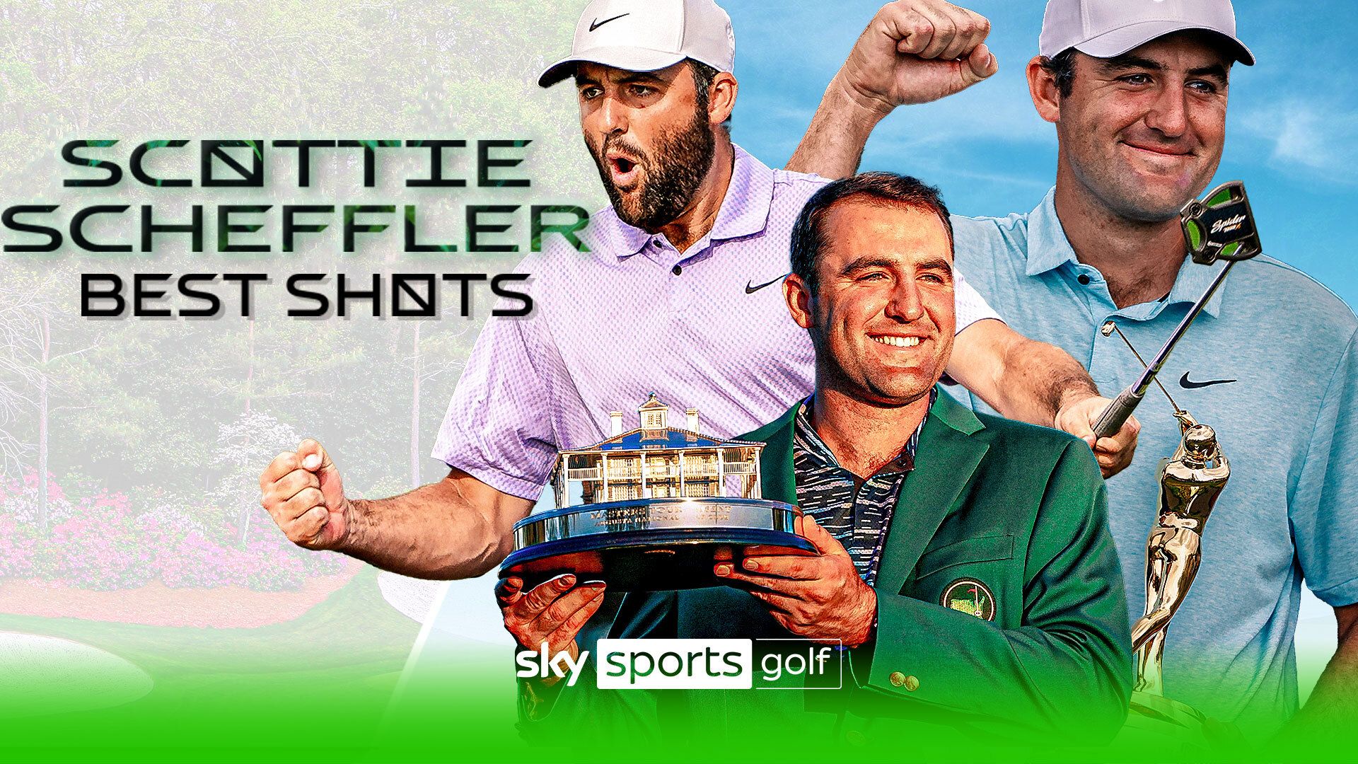 Scheffler's best shots from nine wins