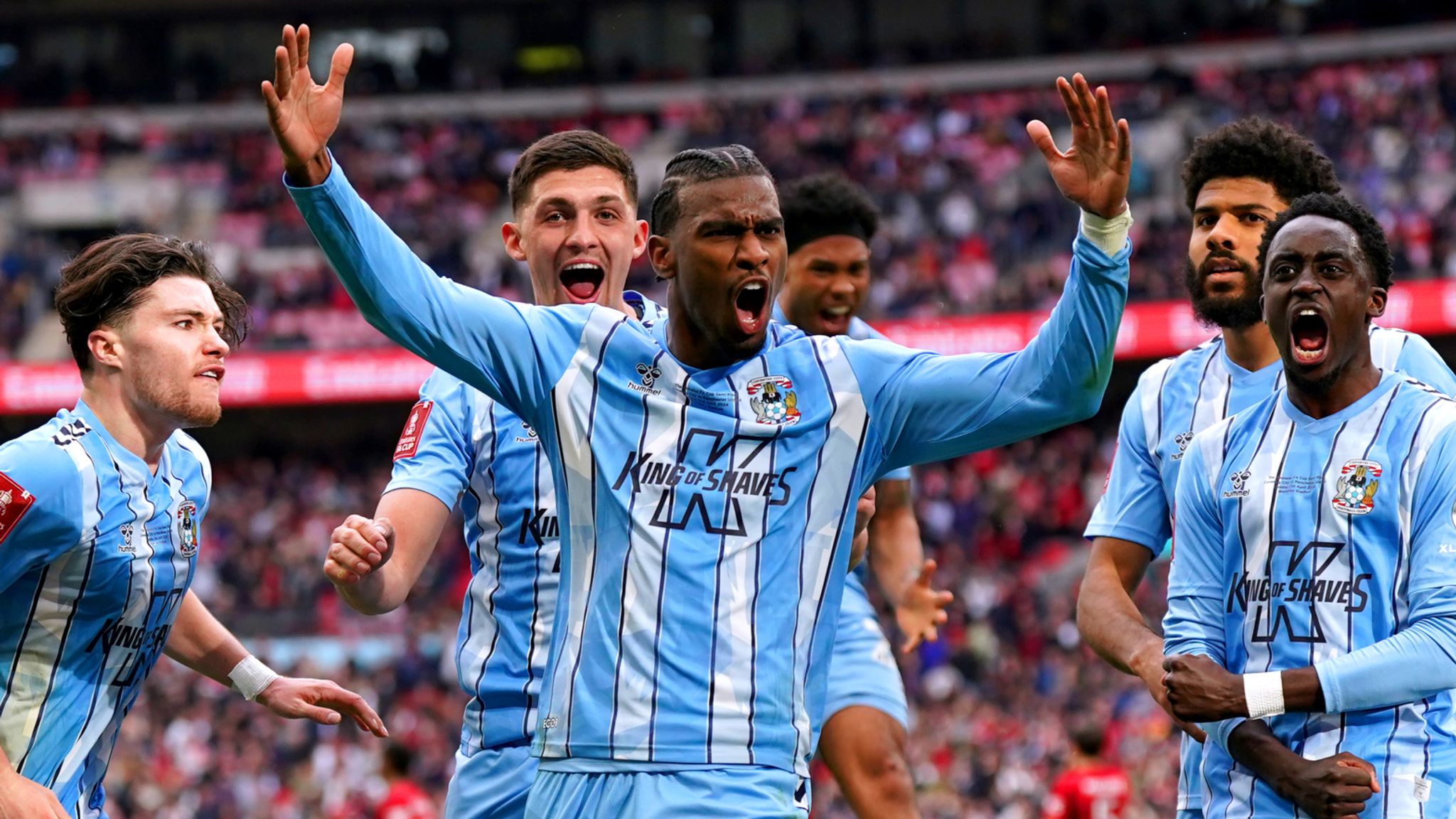 FA Cup semi-final: Coventry vs Man Utd - team news, match commentary ...