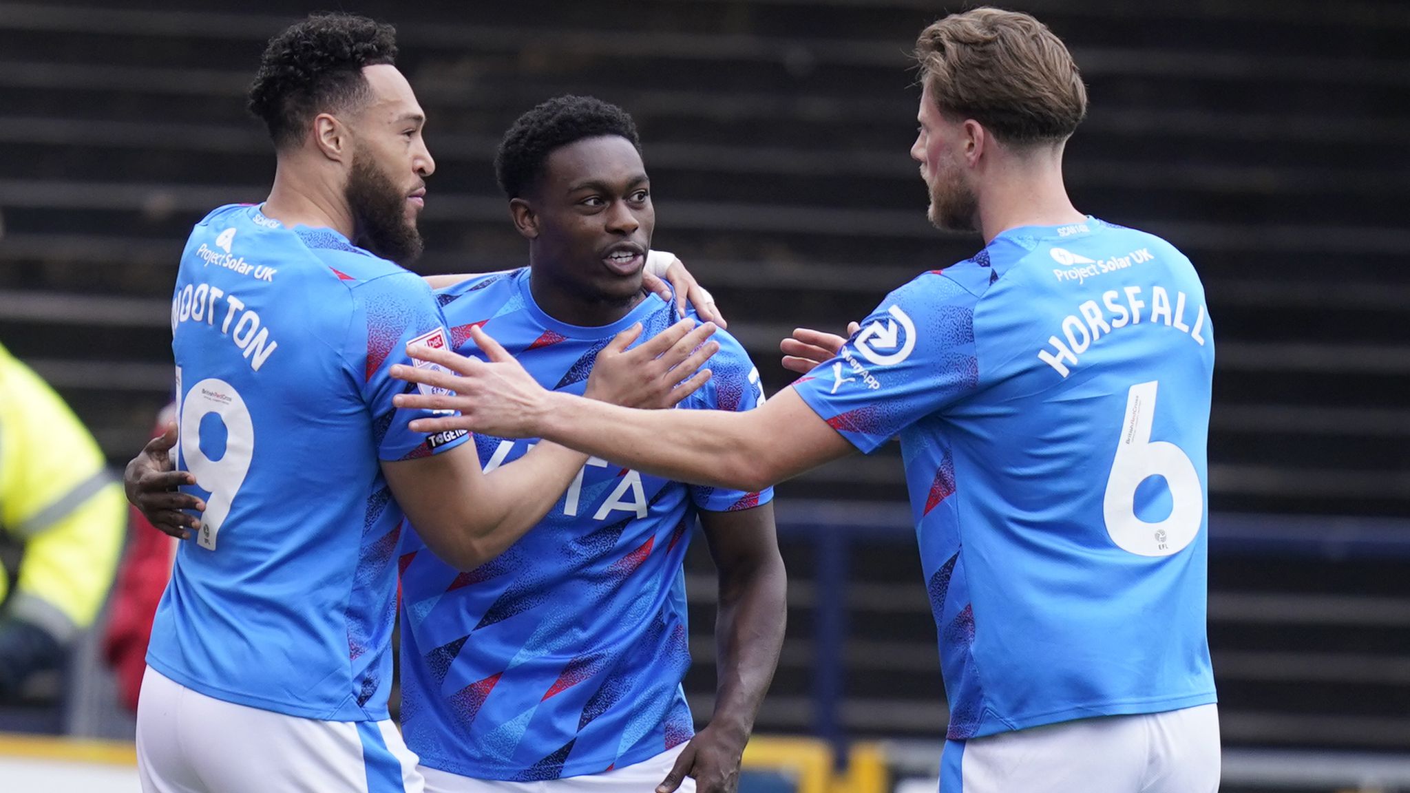 Stockport 2-0 Morecambe: Tanto Olaofe and Fraser Horsfall net as hosts ...