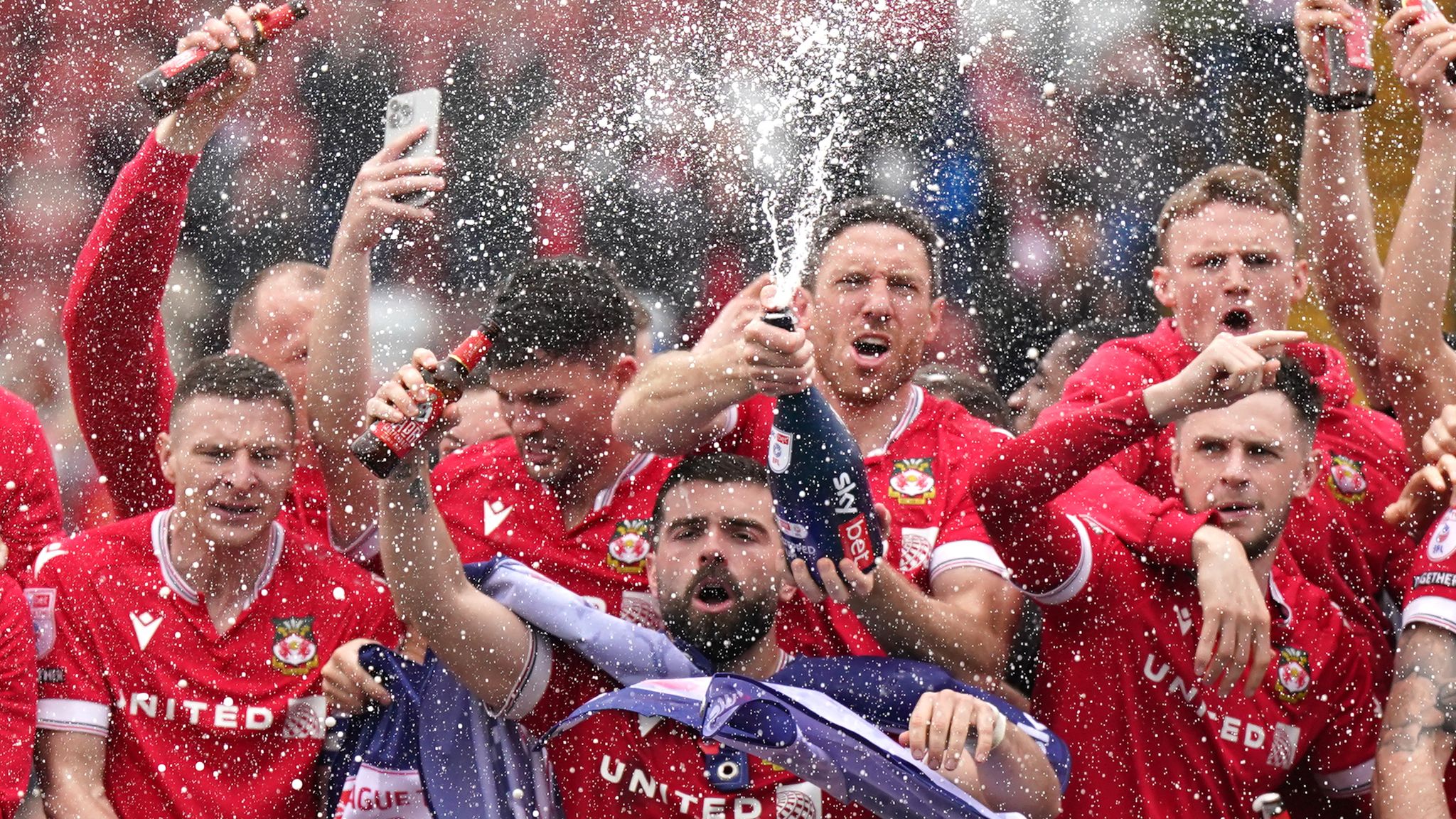 Wrexham secure promotion to League One | Football News | Sky Sports