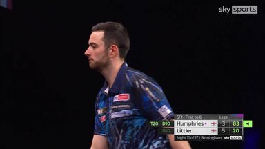 'Look at this!' | Humphries hits tops twice with impressive checkout