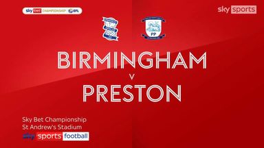 Birmingham City 1-0 Preston North End