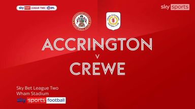 Accrington 0-0 Crewe