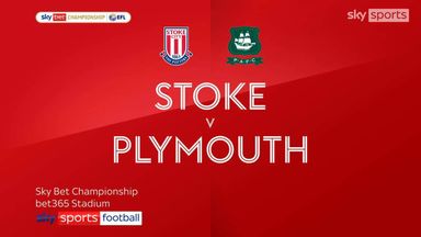 Stoke 3-0 Plymouth 