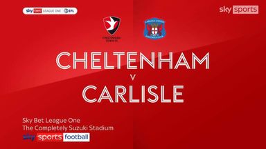 Cheltenham 0-1 Carlisle