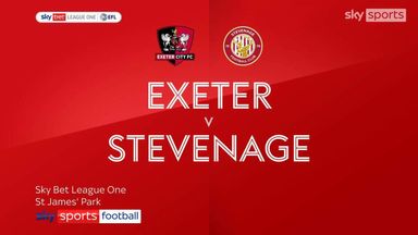 Exeter City 1-0 Stevenage