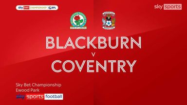 Blackburn 0-0 Coventry