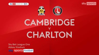 Cambridge 1-1 Charlton