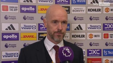 Ten Hag: Many positives in Sheff Utd win, but also 'unacceptable' negatives