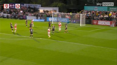 Russo's second goal of the night sees Arsenal add a fifth!
