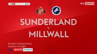 Sunderland 0-1 Millwall