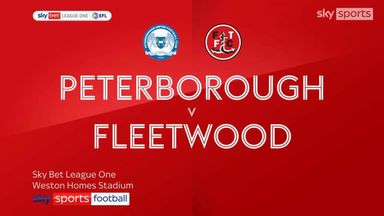 Peterborough 4-1 Fleetwood