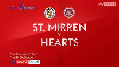 St Mirren 1-2 Hearts