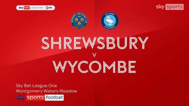 Shrewsbury 0-2 Wycombe