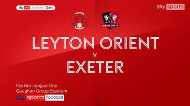 Leyton Orient 2-2 Exeter