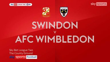 Swindon 3-2 AFC Wimbledon