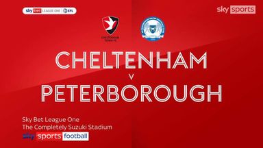 Cheltenham 2-0 Peterborough