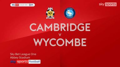 Cambridge 1-1 Wycombe 