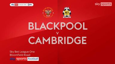 Blackpool 1-0 Cambridge