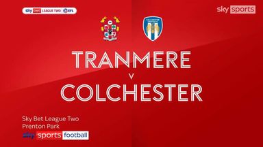 Tranmere 1-1 Colchester