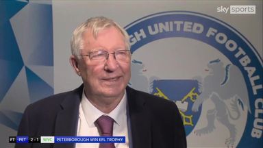 'Real drama!' | Sir Alex delighted with son's Wembley win