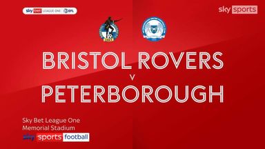 Bristol Rovers 0-2 Peterborough 