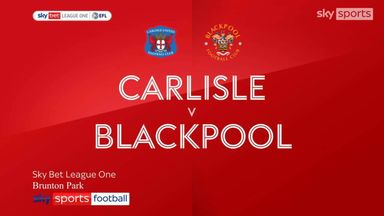 Carlisle 0-1 Blackpool