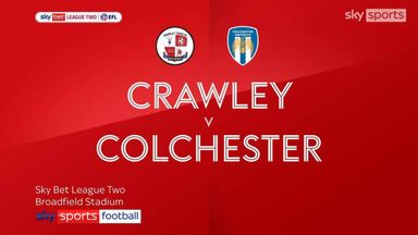 Crawley 2-3 Colchester