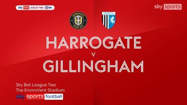 Harrogate 5-1 Gillingham