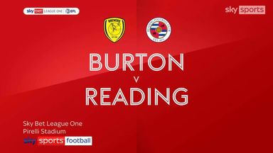 Burton Albion 3-2 Reading