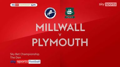 Millwall 1-0 Plymouth