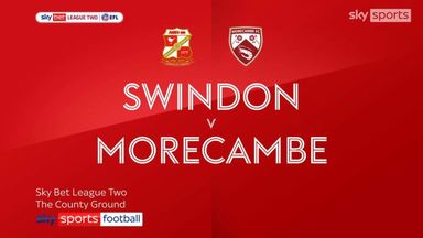 Swindon 3-3 Morecambe