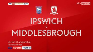 Ipswich 1-1 Middlesbrough