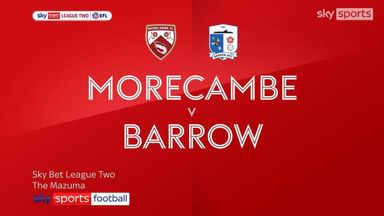 Morecambe 2-1 Barrow