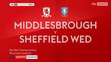 Middlesbrough 2-0 Sheffield Wednesday
