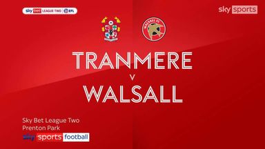 Tranmere 1-3 Walsall