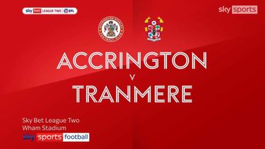 Accrington 4-1 Tranmere