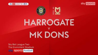 Harrogate 3-5 MK Dons