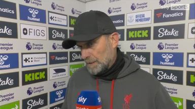 'I can only apologise' | Klopp downbeat after Merseyside derby defeat