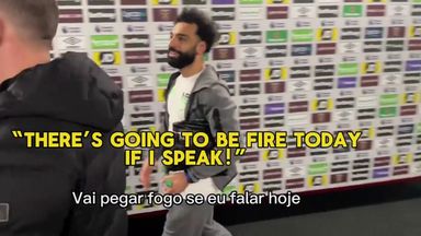 Salah: There's going to be fire today if I speak!