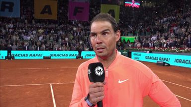 Nadal says heartfelt farewell to Madrid crowd | 'It was another life'