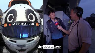 Albon: Was Crofty complaining about helmet? He's just a boring old man!