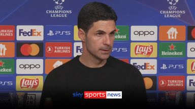 'It is painful but we have to learn from it' | Arteta disappointed after CL exit