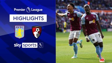 Villa consolidate top-four spot with Bournemouth win