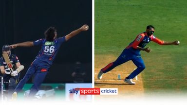 Two outrageous one-handed catches in IPL! | Which is better?