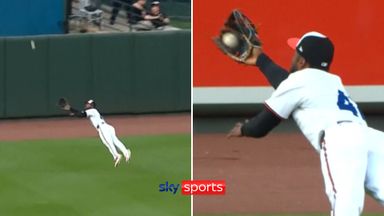'There's no way he can get that!' | Insane baseball catch!