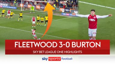 Fleetwood 3-0 Burton
