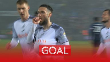 Grimes doubles Swansea's lead from the spot!