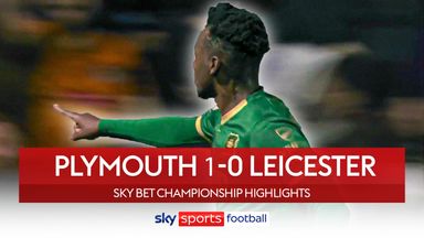 Plymouth 1-0 Leicester