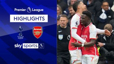 Arsenal clinch win at Spurs to go four points clear at the top